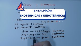 ENTALPÍA DE REACCIÓN EXOTÉRMICAS Y ENDOTÉRMICAS [upl. by Annahahs]