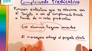 Complemento predicativo [upl. by Libb]