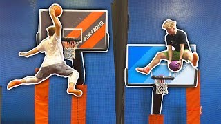 EPIC NBA SLAMBALL TRAMPOLINE BASKETBALL DUNKS [upl. by Phineas755]