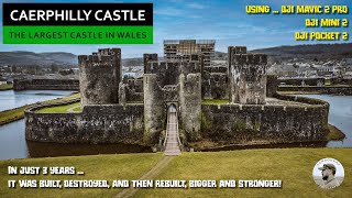 Caerphilly Castle  The Largest in Wales 2nd in Britain [upl. by Ynetsed706]