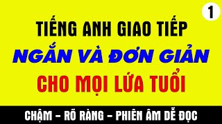 Tiếng Anh giao tiếp  Ngắn và Đơn giảnP1 [upl. by Hector]