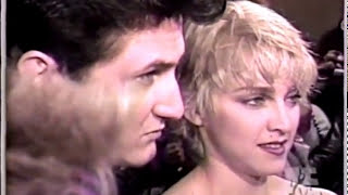 Madonna amp Sean Penn  At Close Range premiere 1986 [upl. by Aicenad]