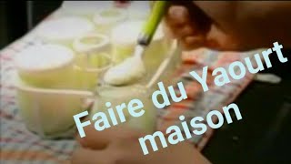 Faire un Yaourt maison sans yaourtière  Comment faire des yaourts [upl. by Humfried]