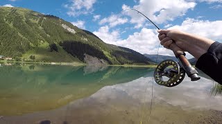 MONSTERÄSCHEN im Bergsee Angeln in Österreich [upl. by Kaczer808]