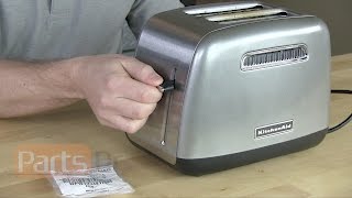 How to replace KitchenAid Toaster Lever Knob [upl. by Naelcm]