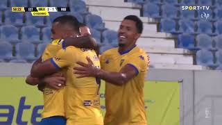 Goal  Golo Chiquinho Estoril Praia 21 Marítimo Liga 2122 4 [upl. by Ubana]