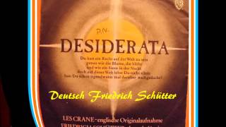 DESIDERATA FRIEDRICH SCHÜTTER [upl. by Sheena]