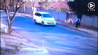 Alleged attempted kidnapping captured on CCTV [upl. by Onfroi]