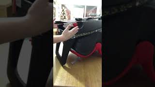 How to extend Britax ISOFIX arms that are lockedjammed [upl. by Leahcimnoj]