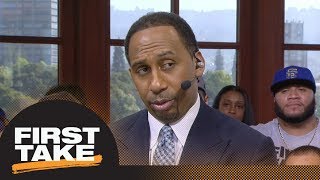 Stephen A Kevin Durant looked like he wanted no part of LeBron James in Game 1  First Take  ESPN [upl. by Imac]