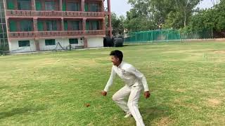 Yash Dhull Fielding practice [upl. by Zerimar469]