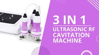 Cavitaiton Machine  3 in 1 Cavitation Machine  How To Tnstall Ultrasound Machine  32J3 myChway [upl. by Nura878]