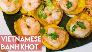 Brodard Chateaus Bánh Khọt Savory Mini Pancakes  FOODBEAST Approved [upl. by Grega]