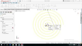 How to Create  Make Spiral in SolidWorks [upl. by Teodora150]