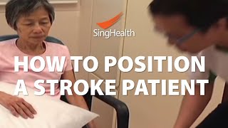 How To Position A Stroke Patient [upl. by Harat659]