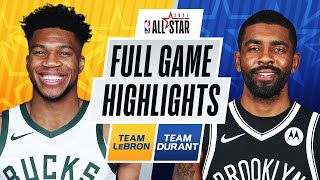 TeamLeBron vs TeamDurant  FULL GAME HIGHLIGHTS  2021 NBAAllStar [upl. by Krause]