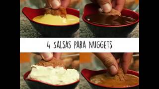 4 Salsas para Nuggets [upl. by Tnomyar224]