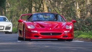 Ferrari F50 Pure V12 Sound  Tunnels  Ride  Chase  SCD Rides [upl. by Lemyt]