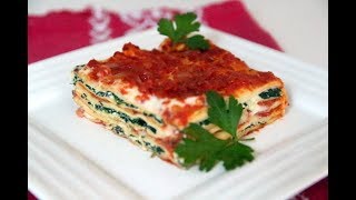 Lasagne épinards ricotta [upl. by Hanover]