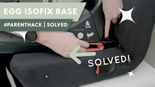 How to Remove Egg ISOFIX Base with EASE [upl. by Arvid]