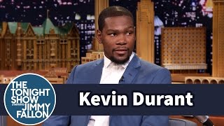 Kevin Durant Plays NBA 2K15 as LeBron James [upl. by Lianne]