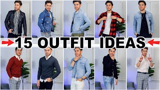 15 OUTFITS Fáciles Para Verte MÁS ATRACTIVO  Outfits Para Hombres [upl. by Becca]