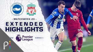 Brighton v Liverpool  PREMIER LEAGUE HIGHLIGHTS  1142023  NBC Sports [upl. by Lyudmila]