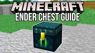 Minecraft Ender Chest Guide [upl. by Ariayek]