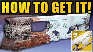 Destiny 2 How to Get the RUINOUS EFFIGY Exotic Trace Rifle  Season of Arrivals [upl. by Glaudia]