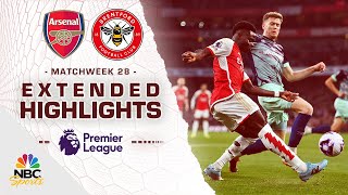 Arsenal v Brentford  PREMIER LEAGUE HIGHLIGHTS  392024  NBC Sports [upl. by Gail]