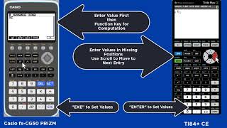 Activity 13 Finding Combinations amp Permutations wCasio fxCG50 Prizm vs TI84 CE [upl. by Aiyt366]