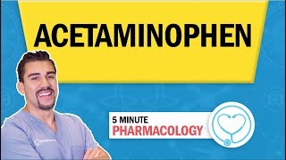 Pharmacology  Tylenol Acetaminophen antipyretic  Nursing RN PN [upl. by Zaremski]