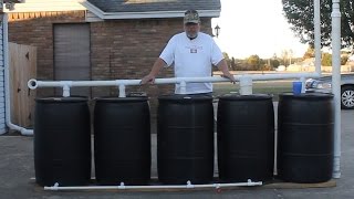 DIY Rain Barrel System Explained [upl. by Siramay]