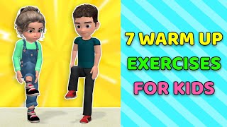 7 Best Warm Up Exercises For Kids [upl. by Minsat]