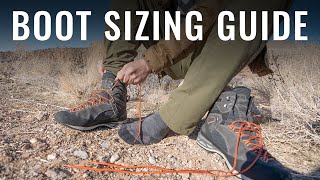 GOHUNT Boot Sizing Guide [upl. by Ehttam]