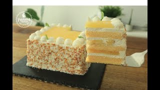 Cotton Soft Pina Colada Pineapple Cake [upl. by Aleetha698]