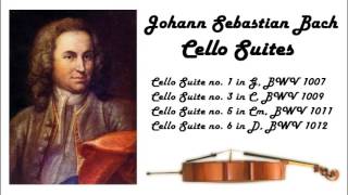 Johann Sebastian Bach  Cello suites in 432 Hz great for reading or studying [upl. by Ynaffit555]