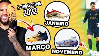 TODAS CHUTEIRAS DE 2022  RETROSPECTIVA DAS CHUTEIRAS [upl. by Tergram]