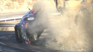 Fourmaux BIG CRASH Rallye MonteCarlo 2022 [upl. by Nerret405]