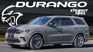 RIP ESCALADE V Dodge Durango Hellcat Review [upl. by Hgiellek624]