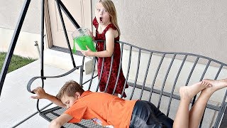 Slime PRANK On My BROTHER [upl. by Rayner658]