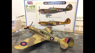 Unusual Model  148 RAF Kittyhawk Mk III full build [upl. by Grew]