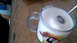 Aerolatte Review Frothing Cold Milk In Under 1 Minute [upl. by Trudy277]