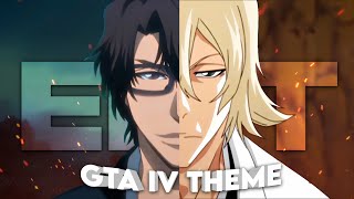 Aizen x Urahara  GTA IV Theme Edit [upl. by Newcomer]